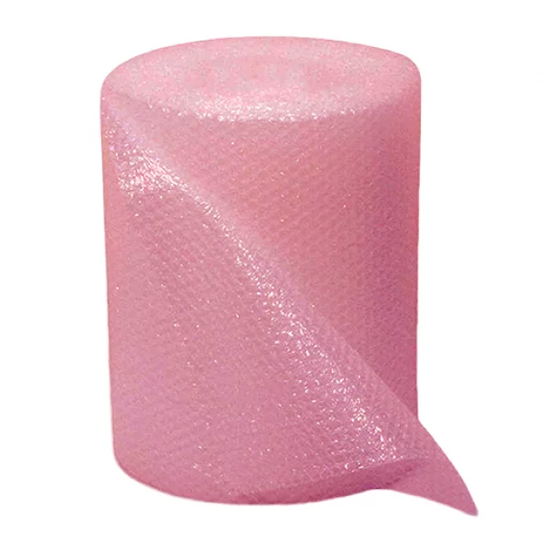 Воздушно-пупырчатая плёнка 2-х слойная, 1.2 х 100 м, 75 мкм, антистатическая