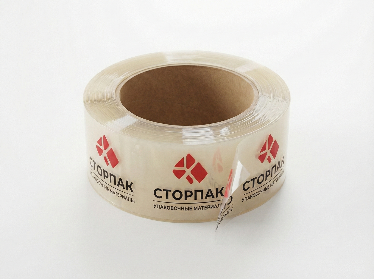 Клейкая лента с логотипом